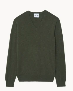 Pull Col V Manches Longues Basic