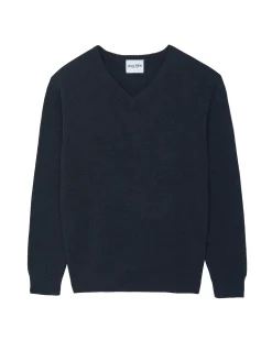 Pull Col V Manches Longues