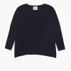 Pull Col V Oversize Cachemire Milano, 2 Fils