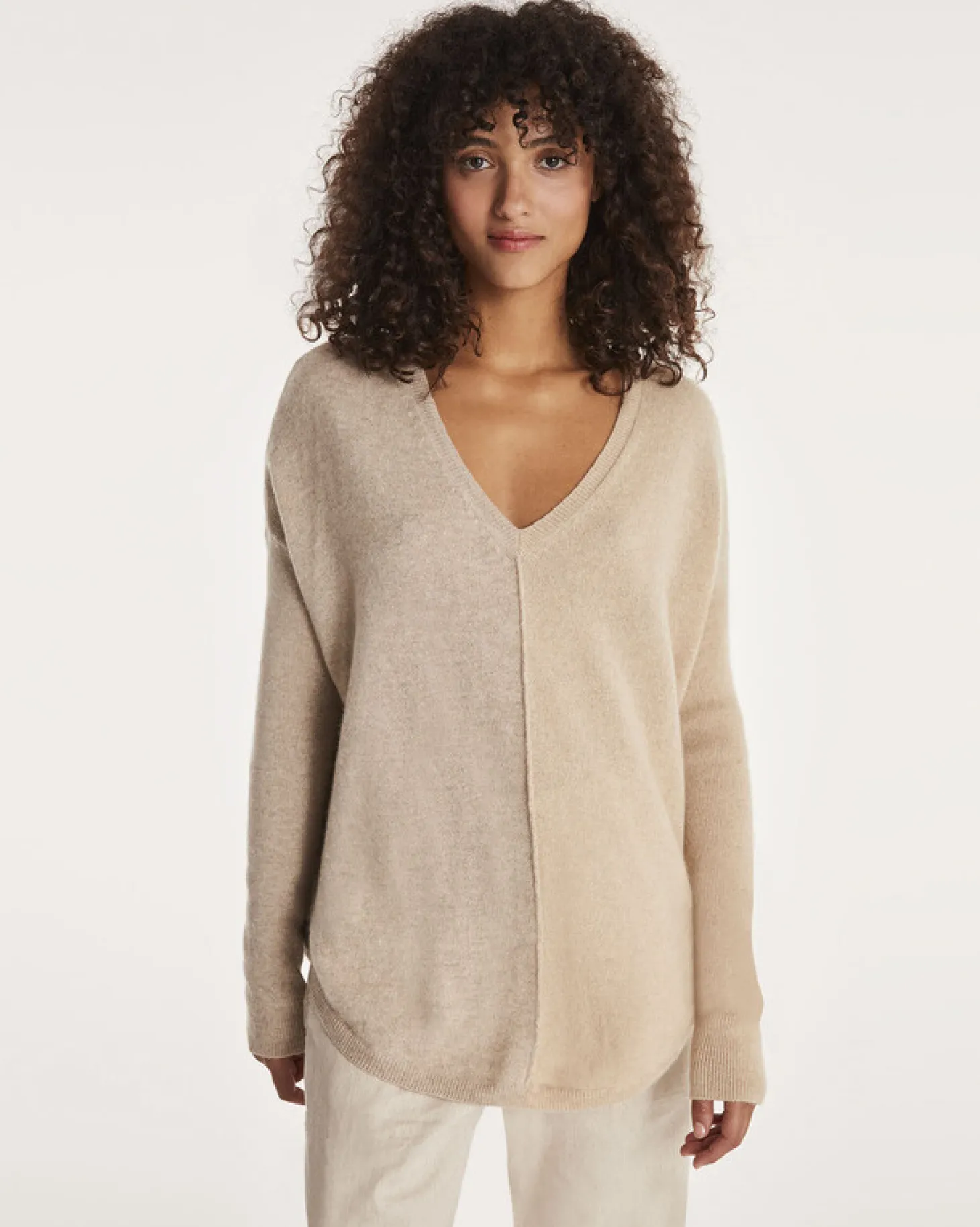 Pull Col V Oversize Liquette