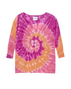 Pull Col V Oversize Manche 3/4 Cachemire