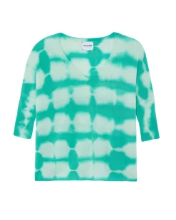 Pull Col V Oversize Manches 3/4 Cachemire