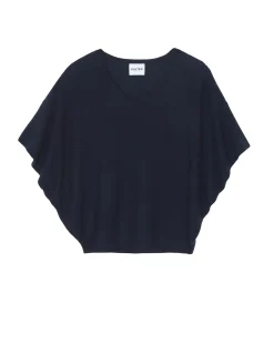 Pull Col V Oversize Sans Manches