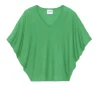 Pull Col V Oversize Sans Manches