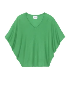 Pull Col V Oversize Sans Manches