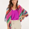 Pull Col V Oversize Sans Manches