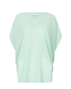 Pull Col V Oversize Sans Manches