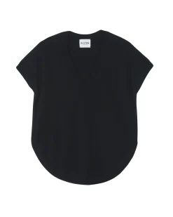 Pull Col V Sans Manches Cachemire