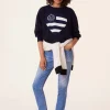 Pull CUr Cachemire Col Rond, 10 Fils