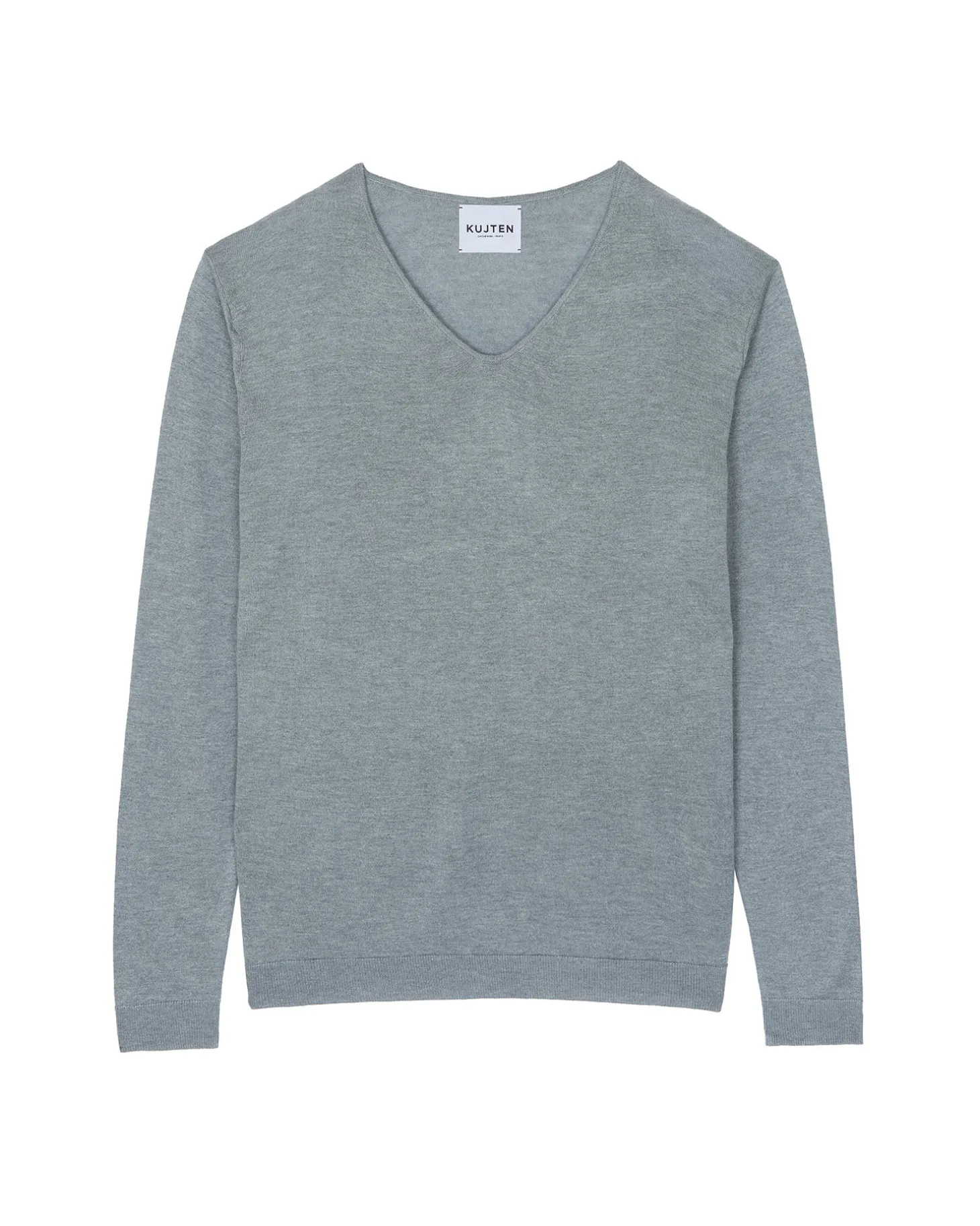 Pull En Cachemire Et Soie Homme Col V