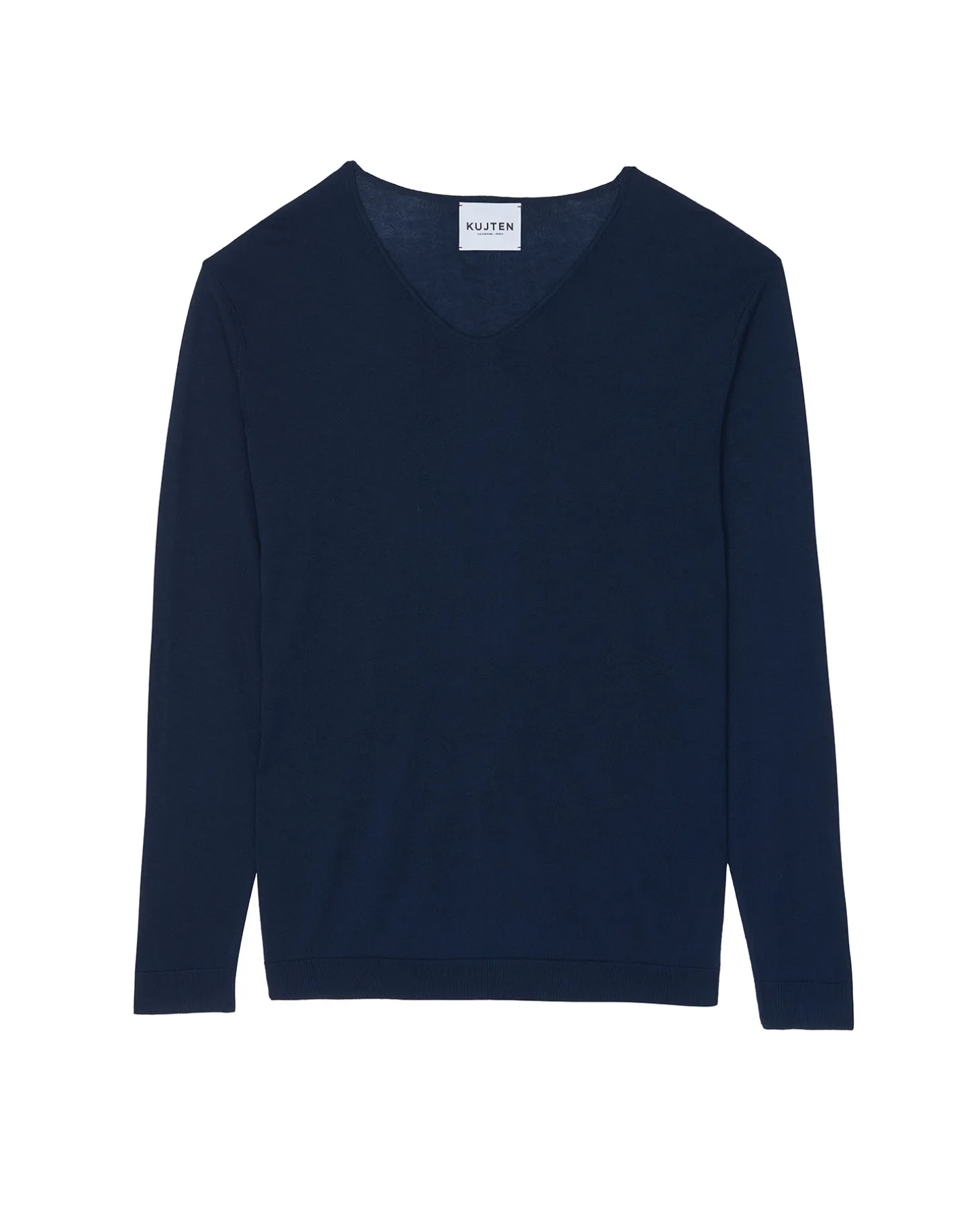 Pull En Cachemire Et Soie Homme Col V