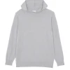 Pull Fin Col Capuche Coton-Cachemire
