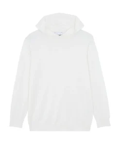 Pull Fin Col Capuche Coton-Cachemire