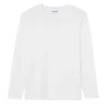 Pull Fin Col Henley Coton-Cachemire