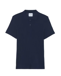 Pull Fin Col Polo Soie-Cachemire