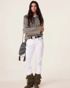 Pull Hoodie Cachemire Oversize, 4 Fils