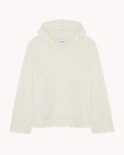 Pull Hoodie Cachemire Oversize, 4 Fils