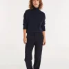 Pull Oversize Col Cheminee Femme