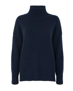 Pull Oversize Col Cheminee Femme