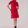 Robe Cachemire Femme Manches Courtes