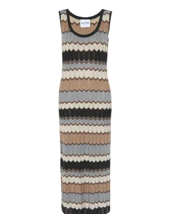 Robe Debardeur Longue Soie-Cachemire