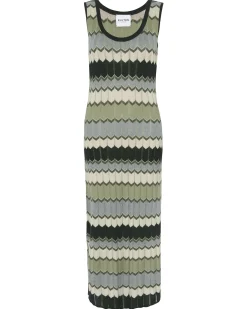 Robe Debardeur Longue Soie-Cachemire