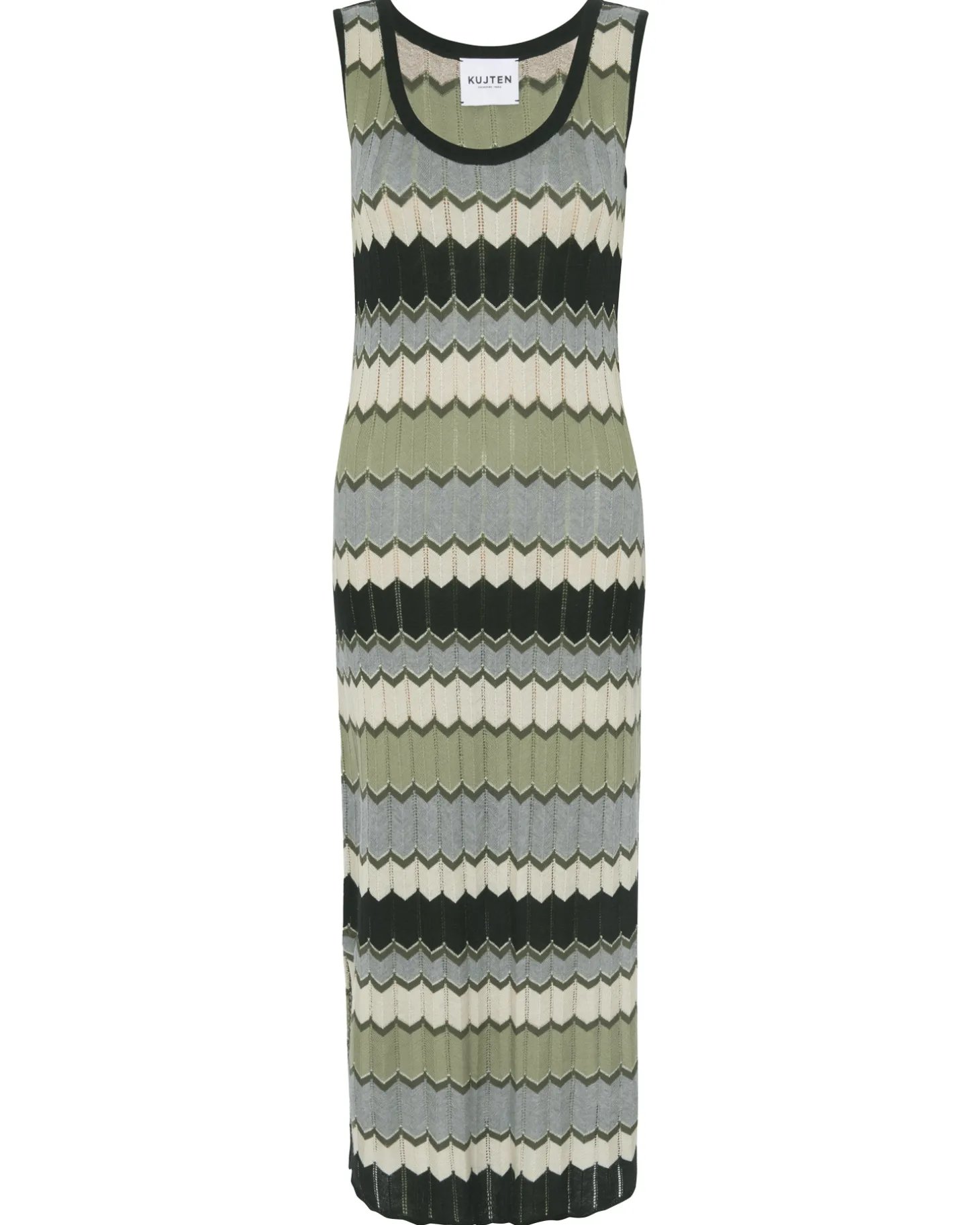 Robe Debardeur Longue Soie-Cachemire
