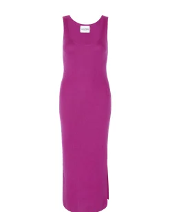 Robe Longue Debardeur Soie-Cachemire