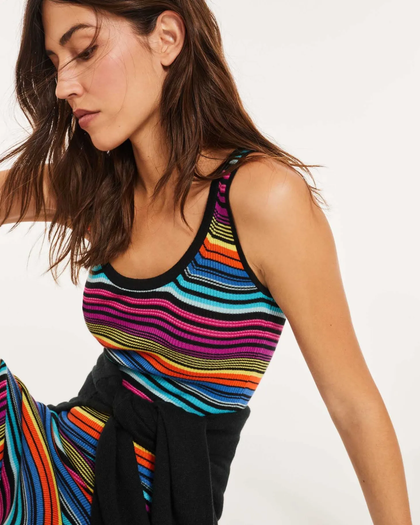 Robe Longue En Cachemire Et Soie