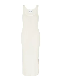 Robe Longue En Cachemire Et Soie