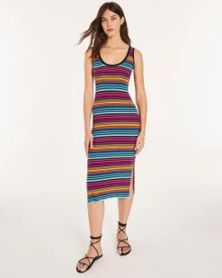 Robe Longue En Cachemire Et Soie