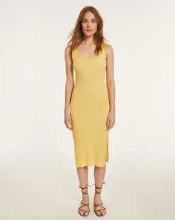 Robe Longue En Cachemire Et Soie