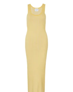 Robe Longue En Cachemire Et Soie