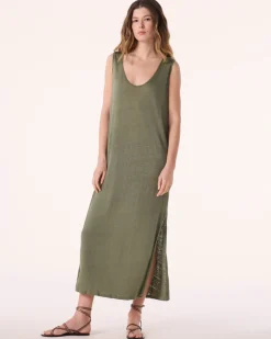 Robe Longue En Lin