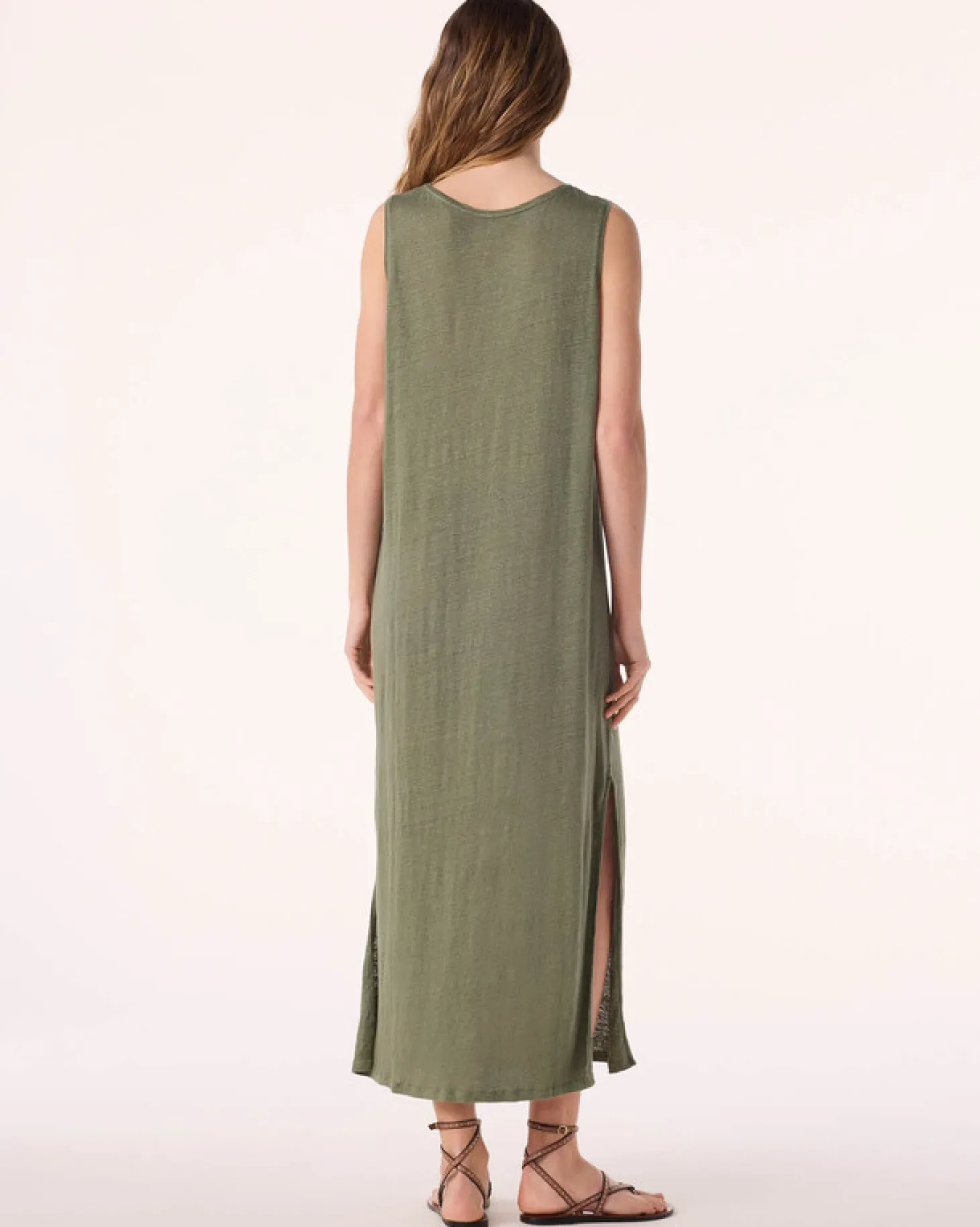 Robe Longue En Lin