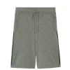 Short Cachemire Homme Bandes Contrastees