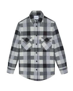 Surchemise Cachemire Femme Oversize