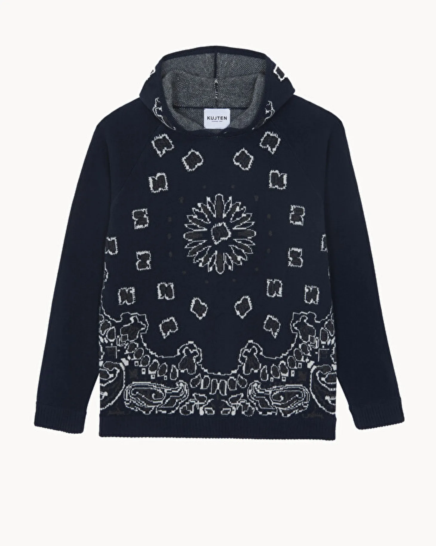 Sweat A Capuche Cachemire, 4 Fils