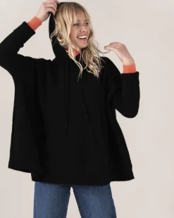 Sweat Cachemire Col Rond Oversize Femme