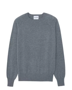 Sweat Cachemire Coutures Contrastees