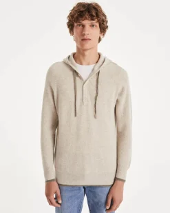 Sweat Cachemire Homme Avec Capuche