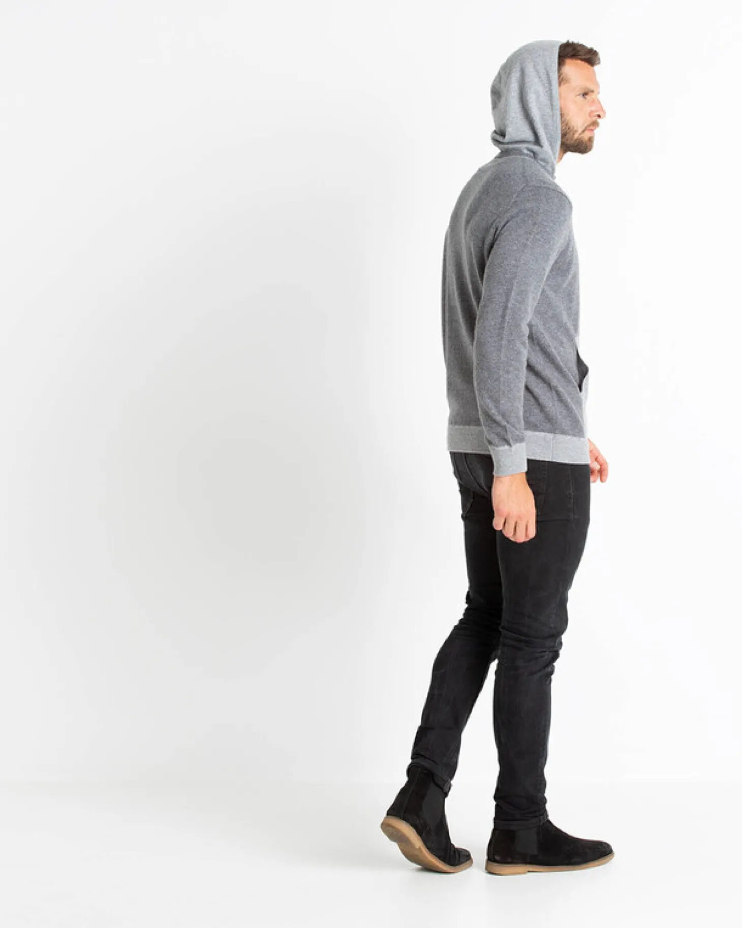 Sweat Cachemire Manches Longues
