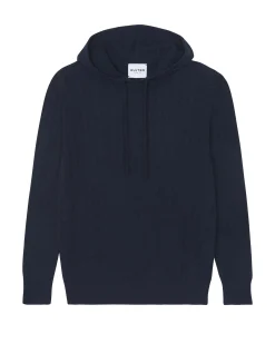 Sweat Capuche Cachemire Torsade