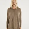 Sweat Capuche Oversize Manches Longues