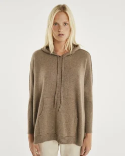 Sweat Capuche Oversize Manches Longues
