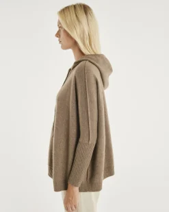 Sweat Capuche Oversize Manches Longues