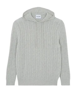 Sweat Capuche Torsades Cachemire
