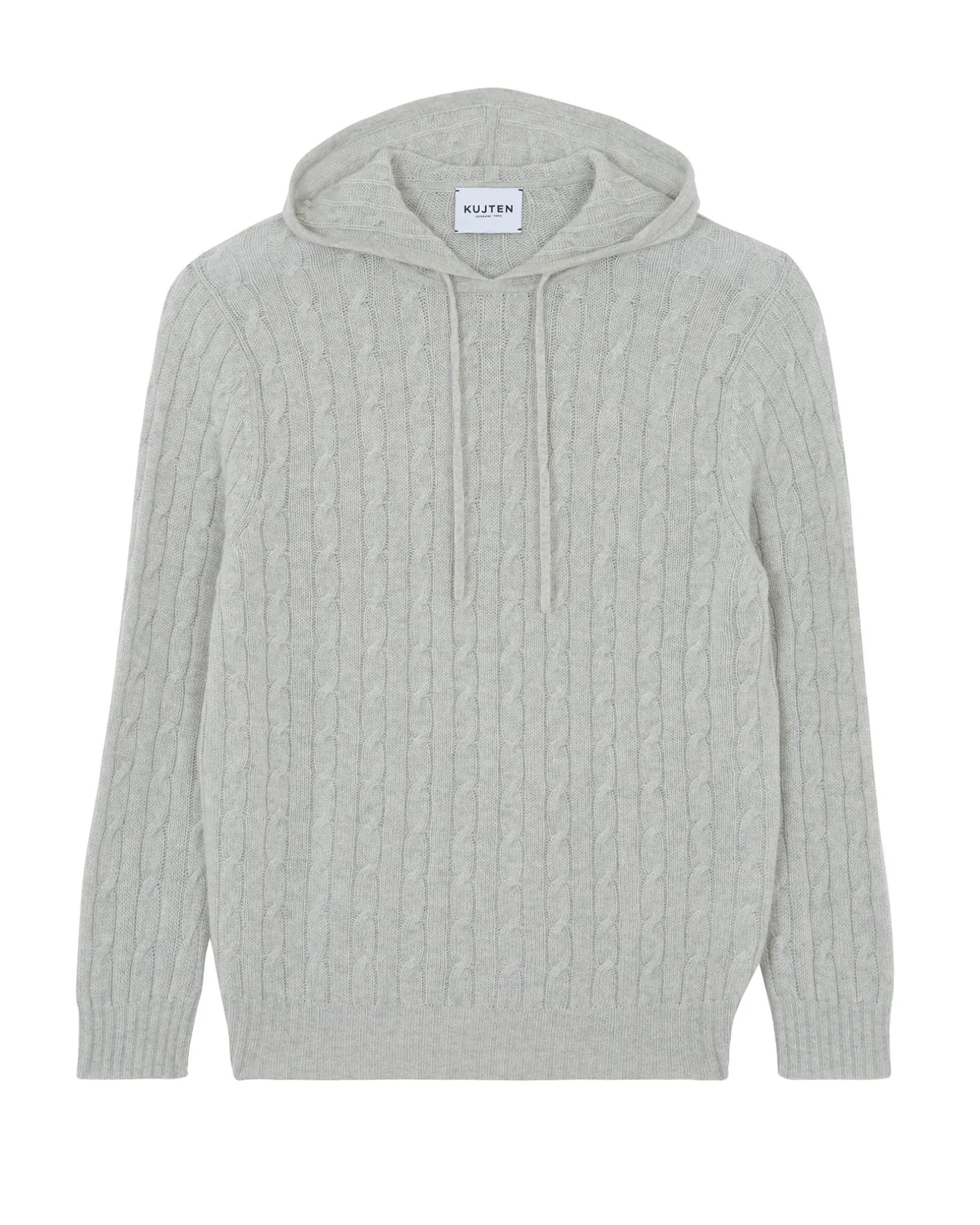 Sweat Capuche Torsades Cachemire