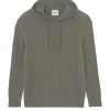 Sweat Capuche Torsades Cachemire
