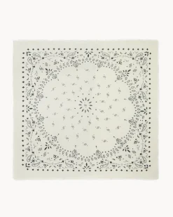 Tres Grand Bandana Cachemire, 2 Fils